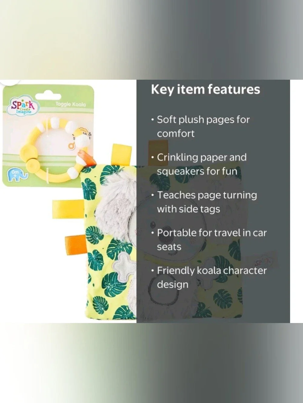 Spark Create Imagine Taggie Crinkle Paper Toy